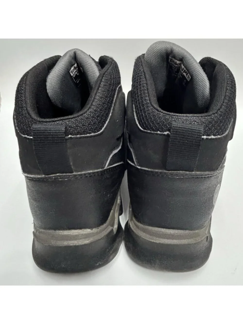 Timberland PRO Powertrain Sport Alloy Toe Mid Work Boots Mens Size 13 W Black